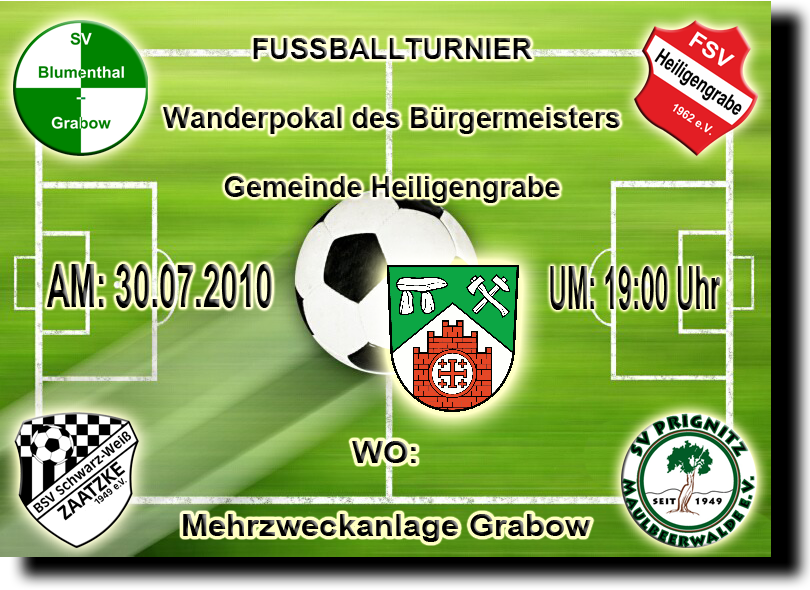 Fussball-Wanderpokal Bürgermeister Gemeinde Heiligengrabe 2010