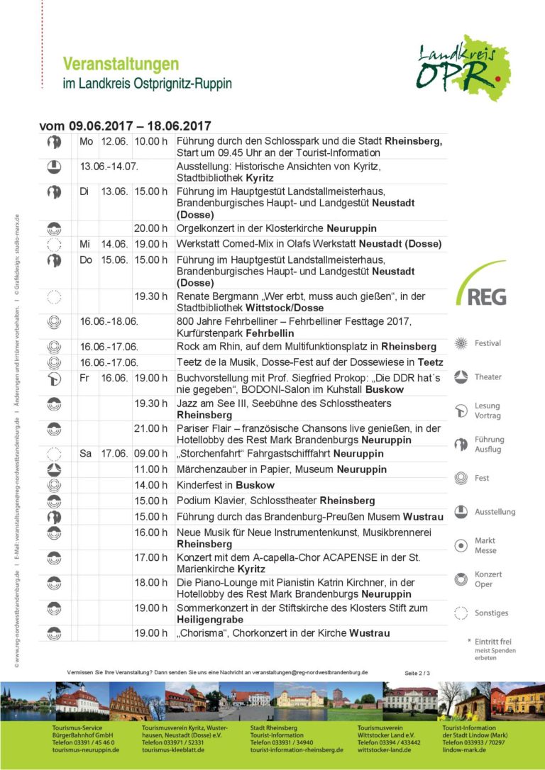 REG-Veranstaltungskalender - 24. Kalenderwoche | Gemeinde ...
